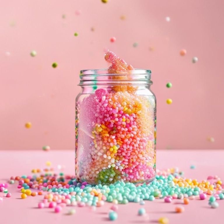 Rainbow Sprinkles Mega Jar — 200 g